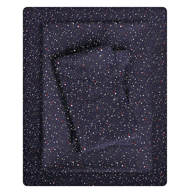 Ensemble de draps à imprimé en microfibre douce facile à nettoyer pour enfants Mainstays Tailles: 1 place, 2 places et grand lit