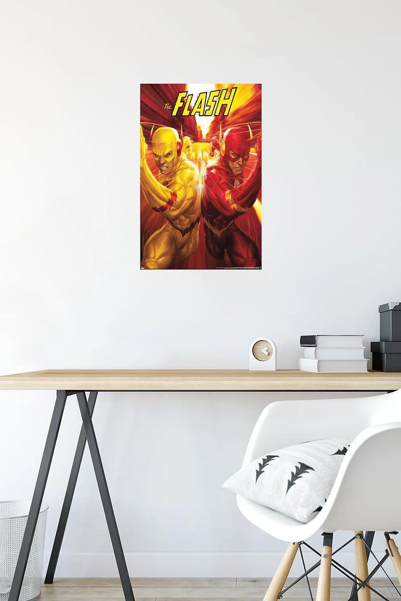 DC Comics - Le flash et le flash inversé - Course