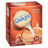 International Delight colorant à café, Noisette, Portion Individuelle, 24 portions