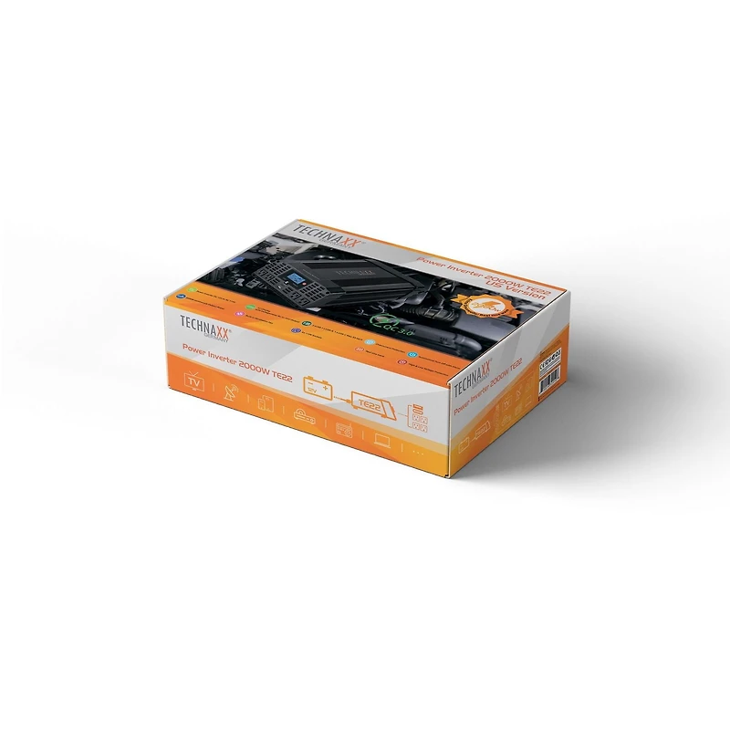 Onduleur Technaxx Sine TE22 2000W - Noir