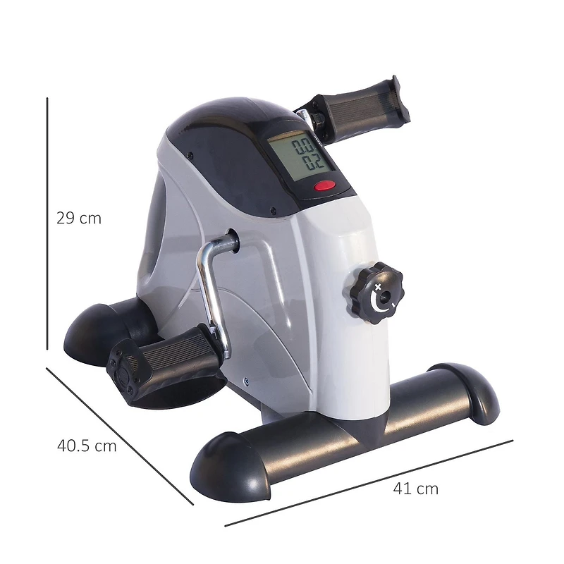 Portable Mini Pedal Cycling Exerciser Stationary Bike Indoor Fitness LCD Display