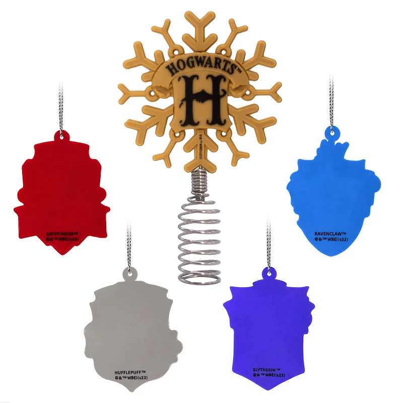 Hallmark Harry Potter Mini Christmas Tree Topper and Ornaments, Set of 5