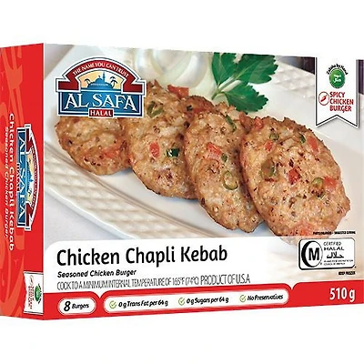 Kebab chapli de Poulet