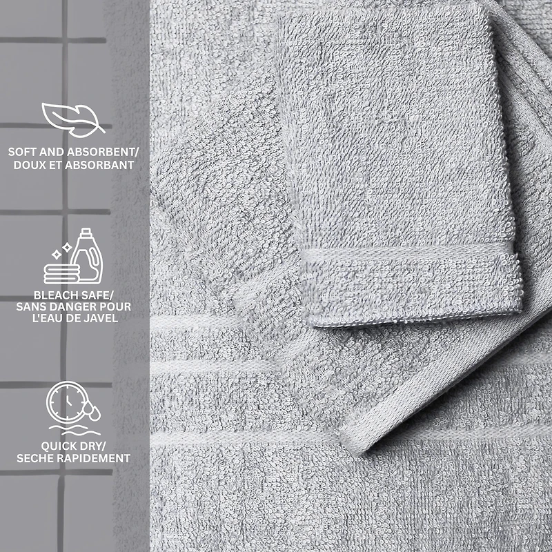 Mainstays Solid Hand Towel, 14x25"