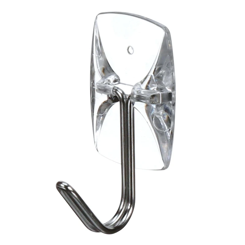 Crochets à tige métallique 17067CLR-OFEF Command(MC), petits, 225 g (0,5 lb) Croc. 17067CLR-OFEF Command