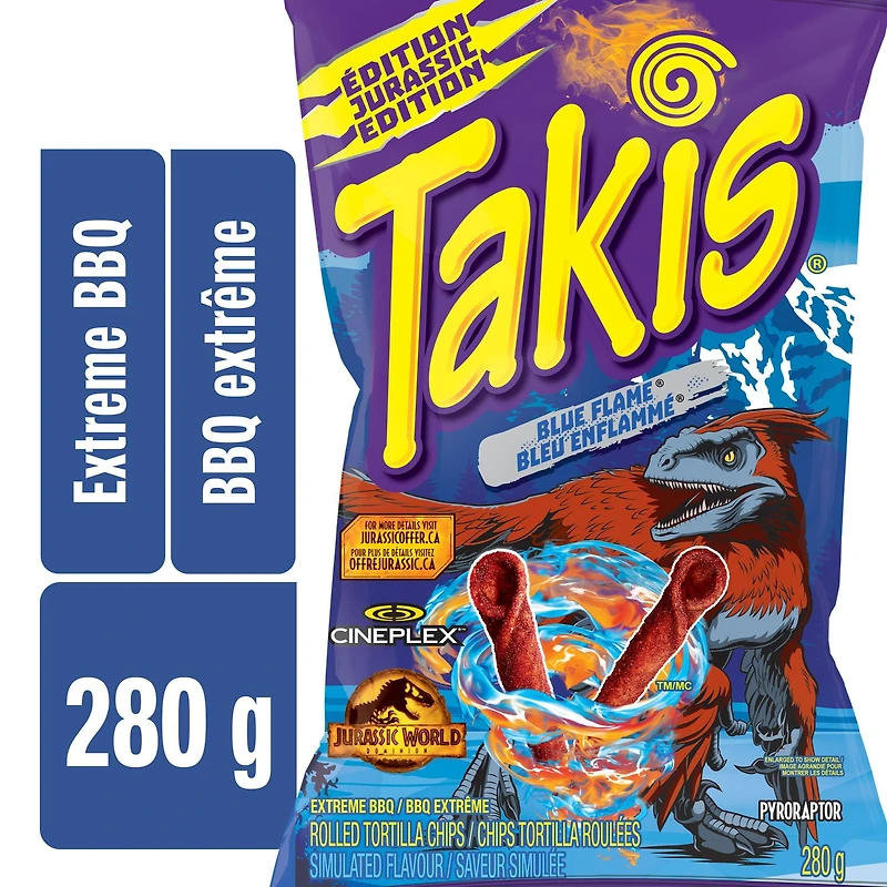 TAKIS® Blue Flame Extreme BBQ Rolled Tortilla Chips
