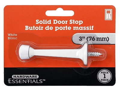 BUTÉE DE PORTE PLEINE - BLANC ARRÊT DR SOLIDE - WH