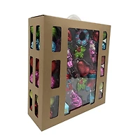 Holiday Time 50-Count Iconic Symbols of Christmas Shatterproof Christmas Ornaments, Whimsy Theme