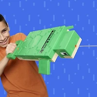 Nerf Super Soaker Minecraft Turtle Water Blaster, Ages 6 and up