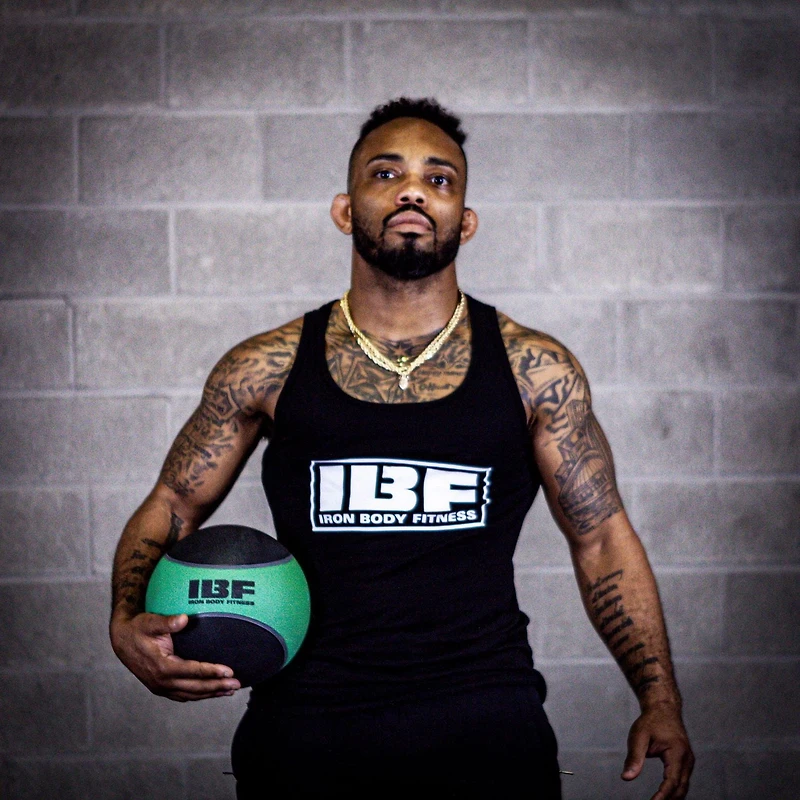 IBF Iron Body Fitness Deluxe Medicine Ball Set - 6 & 12 lbs.