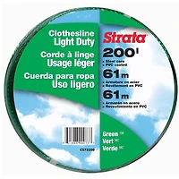 Corde à linge verte pour usage léger de Ben-Mor 61 m/200 pi