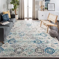 SAFAVIEH Madison Judith Geometric Floral Area Rug