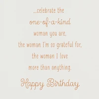 Hallmark Birthday Card for Wife