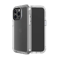 onn. iPhone 15 Pro Rugged Phone Case with Holster and 360˚ Rotating Clip, Antimicrobial, 21 ft. Drop Protection