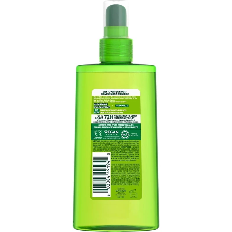 Garnier Fructis, Triple Nutrition Oil Hair Treatment