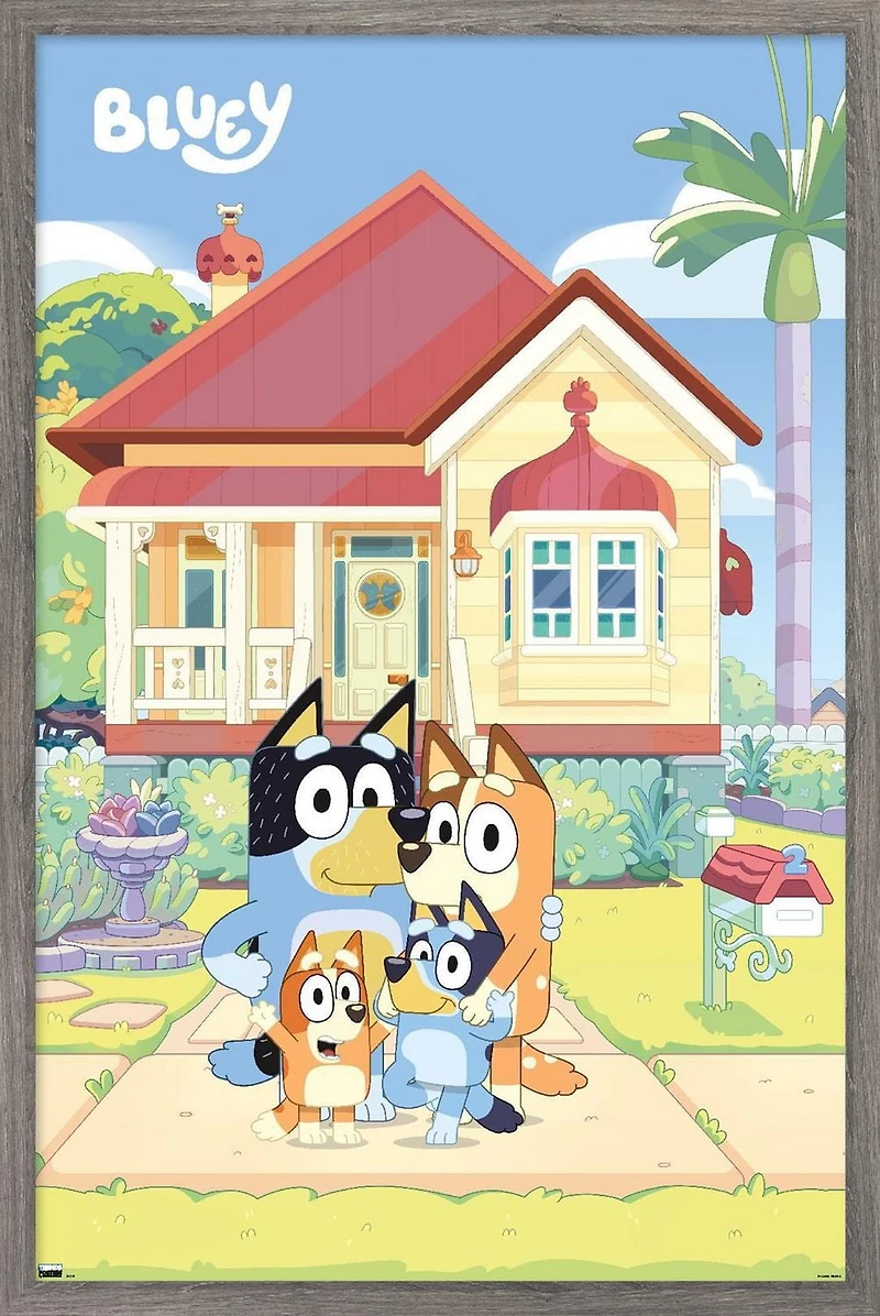 Bluey - Family Wall Poster, 22.375" x 34"