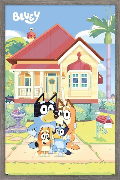 Bluey - Family Wall Poster, 22.375" x 34"