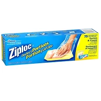 Ziploc Perfect Portions Bags, 75 Bags, 75 Bags