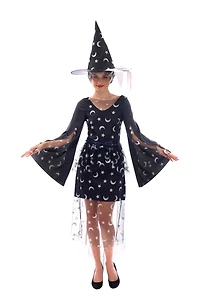 Partyholic Starlight Witch costume for women, Large