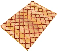ECARPETGALLERY 5'1" x 7'9" Carved Cambridge Hand Made Area Rug for Living Room, Dining Room and Bedroom in Brown