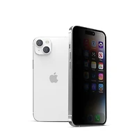 22 Cases Privacy Tempered Glass Screen Protector iPhone 15