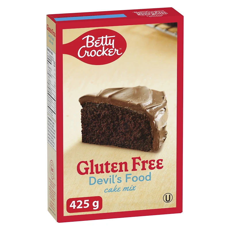 Betty Crocker Devil's Food Cake Mix, Gluten Free, 425 g, 10 Servings, 425 g