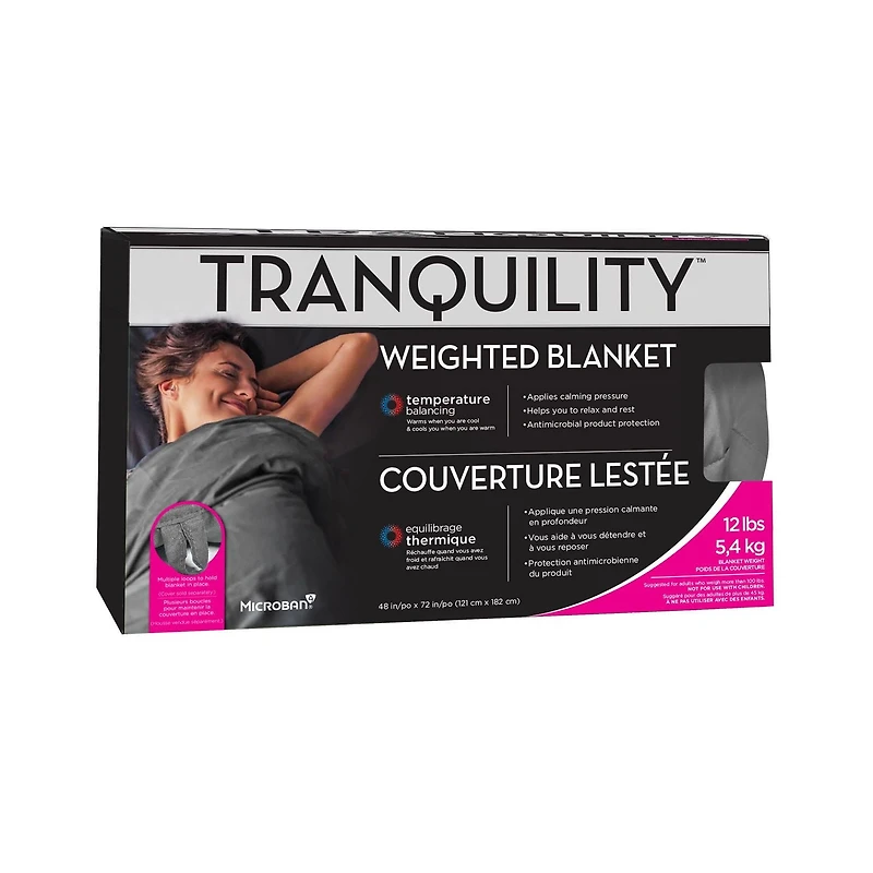 Tranquility Weighted Blanket, 12 lbs