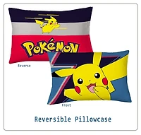 Pokemon "Lightning Bolt" Twin/Full Comforter & Pillowcase, Pokemon T/F Comforter & Plwcs