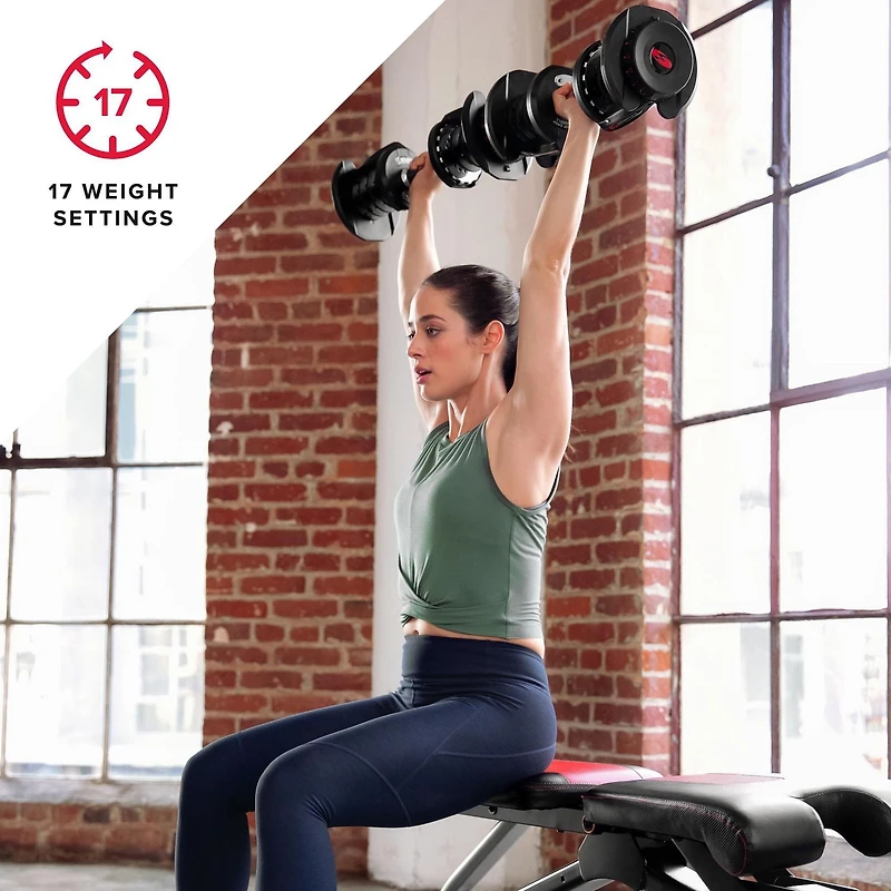 Haltère Bowflex SelectTech 1090 (simple)