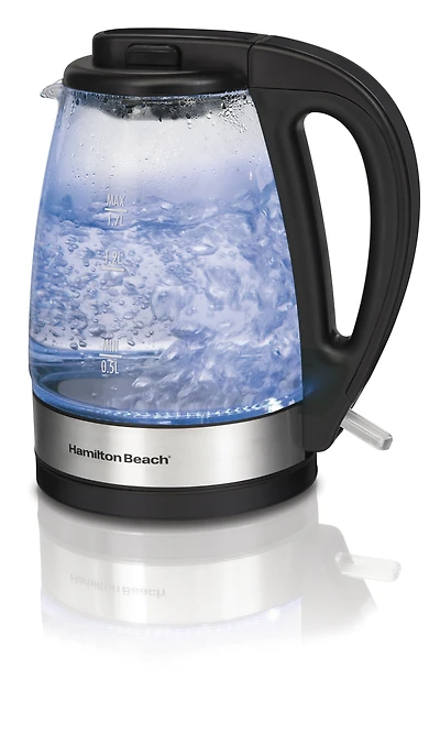 Hamilton Beach 40855C 1.7L Glass Kettle