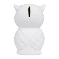 Create Basics Tirelire Hibou en Céramique à Peindre