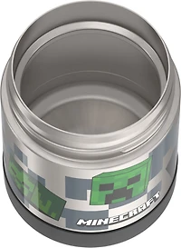 Thermos Kids Stainless Steel Vacuum Insulated FUNtainer Food Jar, 295 ml, Mincecraft, Minecraft FUNTAINER Food Jar