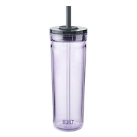 Built NY Torrent 24oz Acrylic Straw Seal Tumbler Purple