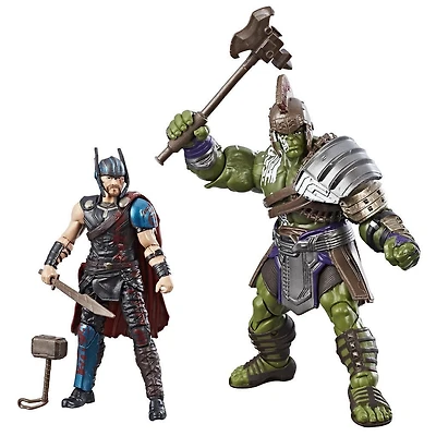 Marvel Legends Thor: Ragnarok 9.5cm Figurines Thor et Hulk 2-Pack