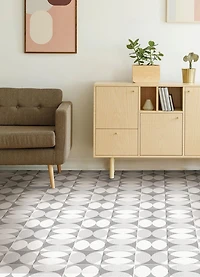 FloorPops Norma Peel & Stick Floor Tiles Set of 20