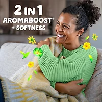 Gain dryer sheets, Original Scent Laundry Fabric Softener Sheets with 2-in-1 Aromaboost Plus Softness, 120 Sheets