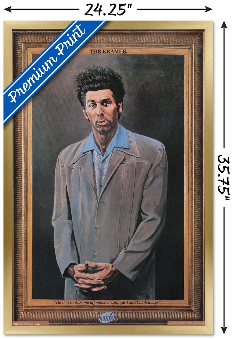 Seinfeld - Kramer Wall Poster, 22.375" x 34"