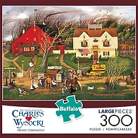 Buffalo Games - Charles Wysocki - Fireside Companions - 300 Piece Jigsaw Puzzle