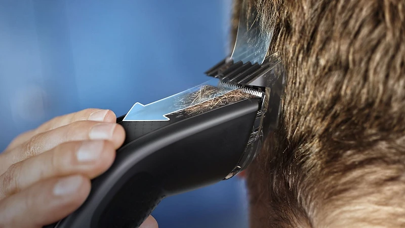 Philips Hairclipper Series 7000 with Dual Cut & Trim-n-Flow PRO Technology, Washable, HC7650