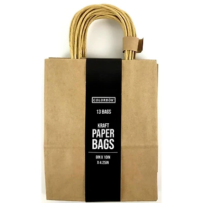 Grands sacs pour artisanat en papier kraft 13 Grand sac en papier kraft