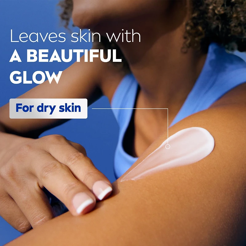 NIVEA Cocoa Butter 72-Hr Moisture Body Lotion for Dry Skin with Hyaluronic Acid, 625 mL, 625 mL