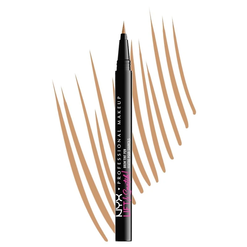 NYX PROFESSIONAL MAKEUP, Eyebrow Tint Pen, Lift & Snatch!, Micro-brush Brow Pen