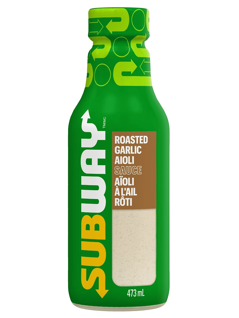 Subway Sauce- aïoli à l'ail 437 ml