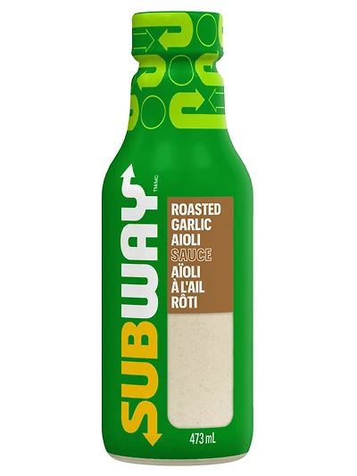 Subway Sauce- aïoli à l'ail 437 ml