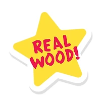 CoComelon JJ & Friends Wood Block Set, 30-pieces, Recycled Wood