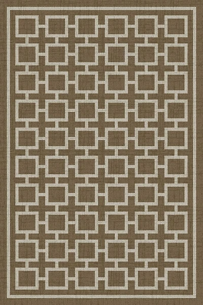 4' x 6' Decorative Accent Mat Tan