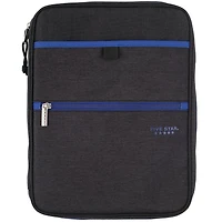 Five Star 1" Carry-All Zipper Binder, Cobalt/Black