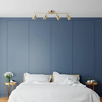 Pratt Track Lighting, Matte Brass