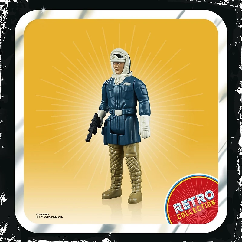 Star Wars Retro Collection Han Solo (Hoth) Toy 3.75-inch Scale Star Wars: The Empire Strikes Back Figure