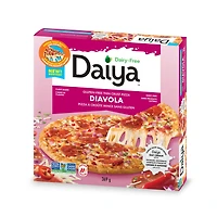 Daiya pizza diavola sans produits laitiers et sans gluten, végétalien (surgelée) 369g